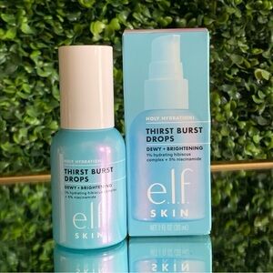 E.l.f. Cosmetics Holy Hydration! Thirst Burst Drops Dewy+Brightening | NEW | Elf